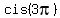 cis%283pi%29