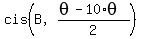 cis%28B%2C%28theta-10%2Atheta%29%2F2%29