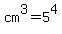 cm%5E3=5%5E4