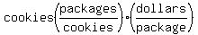 cookies%28packages%2Fcookies%29%28dollars%2Fpackage%29