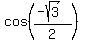 cos%28%28-+sqrt%283%29%29%2F2%29