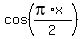 cos%28%28pi%2Ax%29%2F2%29