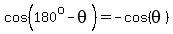 cos%28180%5E%22o%22-theta%29=-cos%28theta%29