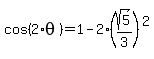 cos%282%2Atheta%29=1-2%28sqrt%285%29%2F3%29%5E2