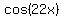 cos%2822x%29