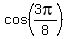 cos%283pi%2F8%29