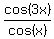 cos%283x%29%2Fcos%28x%29