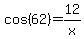 cos%2862%29=12%2Fx