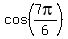 cos%287pi%2F6%29