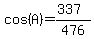 cos%28A%29=%28337+%29%2F476
