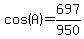 cos%28A%29=697%2F950