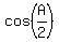 cos%28A%2F2%29