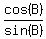 cos%28B%29%2Fsin%28B%29