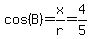 cos%28B%29=x%2Fr=4%2F5