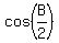 cos%28B%2F2%29