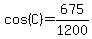 cos%28C%29=+675%2F1200