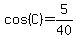 cos%28C%29=5%2F40