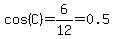 cos%28C%29=6%2F12=0.5
