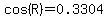cos%28R%29=0.3304