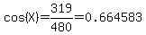 cos%28X%29=319%2F480=0.664583