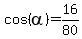 cos%28alpha%29+=16%2F80