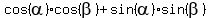 cos%28alpha%29cos%28beta%29+%2B+sin%28alpha%29sin%28beta%29