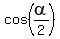 cos%28alpha%2F2%29