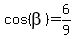 cos%28beta%29=6%2F9