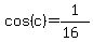cos%28c%29=1%2F%2816%29