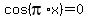 cos%28pi%2Ax%29=0