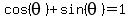 cos%28theta%29%2Bsin%28theta%29=1