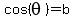 cos%28theta%29=b