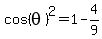 cos%28theta%29%5E2=1-4%2F9