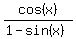 cos%28x%29%2F%281-sin%28x%29%29
