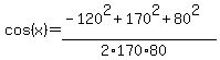 cos%28x%29=%28-120%5E2%2B170%5E2%2B80%5E2%29%2F%282%2A170%2A80%29