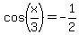 cos%28x%2F3%29+=-+1%2F2