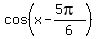 cos%28x-%285pi%29%2F6%29