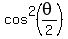 cos%5E2%28theta%2F2%29
