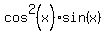 cos%5E2%28x%29sin%28x%29