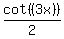cot%28%283x%29%29%2F2%29