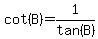 cot%28B%29=1%2Ftan%28B%29