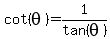 cot%28theta%29=1%2Ftan%28theta%29