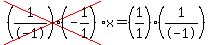 cross%28%281%2F-1%29%28-1%2F1%29%29x=%281%2F1%29%281%2F-1%29