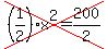 cross%28%281%2F2%29x%5E2=200%2F2%29