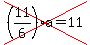cross%28%2811%2F6%29a=11%29
