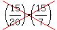 cross%28%2815%2F20%29%2815%2F7%29%29