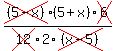 cross%28%285-x%29%29%285%2Bx%29cross%286%29%2Fcross%2812%292cross%28%28x-5%29%29