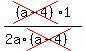 cross%28%28a-4%29%291%2F%282a%2Across%28%28a+-+4%29%29%29