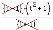 cross%28%28t-1%29%29%28t%5E2%2B1%29%2Fcross%28%28t%2B1%29%29