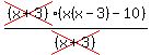 cross%28%28x%2B3%29%29%28x%28x-3%29-10%29%2Fcross%28%28x%2B3%29%29